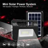 Solar lighting system without digital FM radio