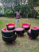 Recycled Tyre Seats