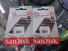 SanDisk Ultra 64 GB microSDXC Memory Card Up to 100 MB/s,