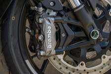 Brembo Front Brake Caliper Metallic Gray Aluminum