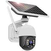 4G simcard solar powered surveillance cctv camera