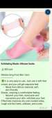 Silicon moisturizing socks