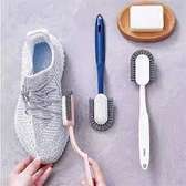 Long handle shoe brush cleaner