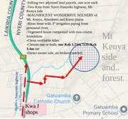 Land for sale Naromoru Nyeri county Mt Kenya slopes side