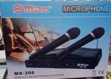 MAX MX-306 wireless dual microphone