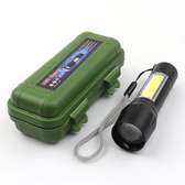 2 in 1 Mini Rechargeable LED COB Flashlight Torch Small