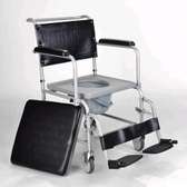 Commode Wheelchair with Castors