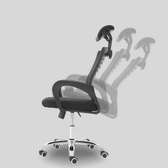 Boss adjustable headrest secretary chair