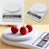 Digital Kitchen Electronic Weighing Scale White