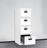 Office Cabinet: 4-Tier Filing Storage Unit
