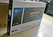 Skyworth 55 inch Smart UHD 4K Frameless +Free TV Guard