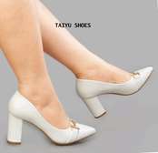 Ladies blocked heels