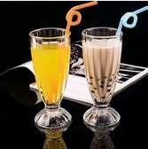 6pcs milkshake glasses