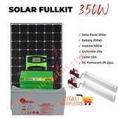 solar fullkit 350w with florescent bulb