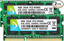 PC3 8GB 8500 RAM FOR LAPTOP