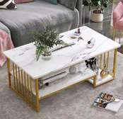 Modern Luxury Marble Effect Coffee Table