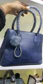 Blue pretty handbag