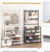 5 tier Multifunctional shoe, hat and cloth rack
