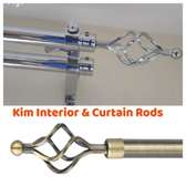 Extendable curtain rods
