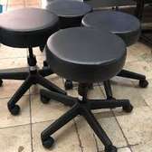 Durable Round Backless Heavy Duty Foam Adjustable Stool