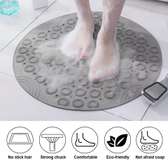 Round Anti-slip Bathroom Mat Antislip Non Slip Safety Mat