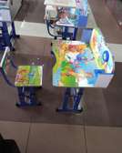 Kids Furniture; Ergonomic Cartoon Graphic Kids Study Desk