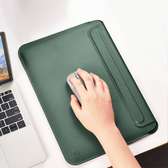 Wiwu Skin Leather Sleeve Midnight Green MacBook 13.3inch