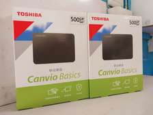 Toshiba 500GB Canvio Basics 3.0 Portable Hard Drive (Black)