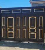 Elegant Black Iron Gate