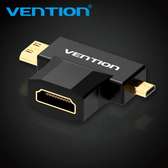 Vention Mini Hdmi Male And Micro Hdmi Male To Hdmi Female