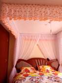 Ceiling mounted mosquito net