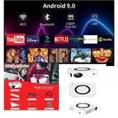 Android Bluetooth WIFI Smart Projector+100''Screen