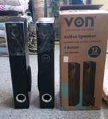 VON HA24020BT/VEA2402ET Tallboy Subwoofer (1YR WRTY) - Black