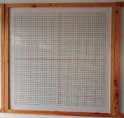 4*4ft Wooden frame Grid/graph boards