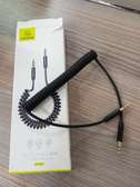 USAMS Spring Aux Cable 1.2M Coiled Jack Audio Cable