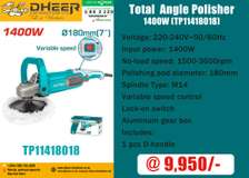 Total  Angle Polisher 1400W (TP11418018)