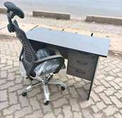 Widely used office chair with writing table