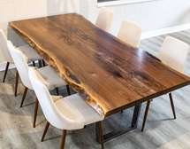 Wooden Log-Slabs dining tables(Walnut,Mahogany/cypress