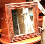 Beautiful framed mirror for both office and home decorating