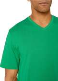 Green V-Neck T-shirts