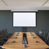 Electric projection screen 96x96 inches,243.84 cm x243.84cm