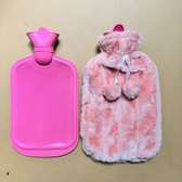Hot Water Bottle with Fur Fleece Cover 2l