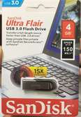 Sandisk ultra flair USB 3.0 flash disk drive 4GB