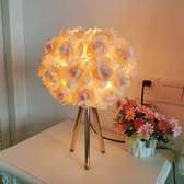 Nordic Bedside/table Rose lamp