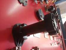 Durable Adjustable PVC Furniture Legs Black