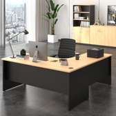 Office Desks;L-Shaped Ergonomic Computer Desk in Homa Bay