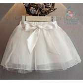 Quality White Tutu Skirt / Layered Soft Mesh Skirt