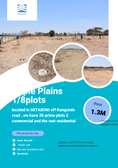 Apple plains 1/8acre plots located in Mitaboni