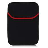 Generic 11.6" Black With Red Lining Laptop Sleeve