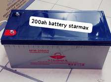 200ah starmax solar battery.